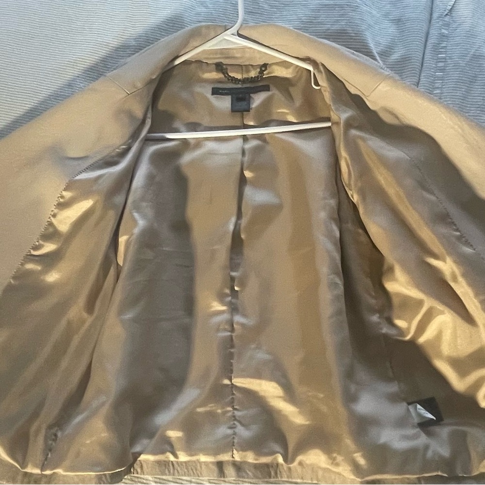 Marc Jacob’s Women's Cream Leather Jacket - Picture 4 of 5